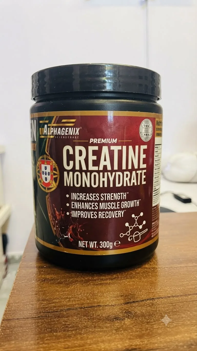 Alphagenix Premium Creatine Monohydrate 300g — Imported from Portugal