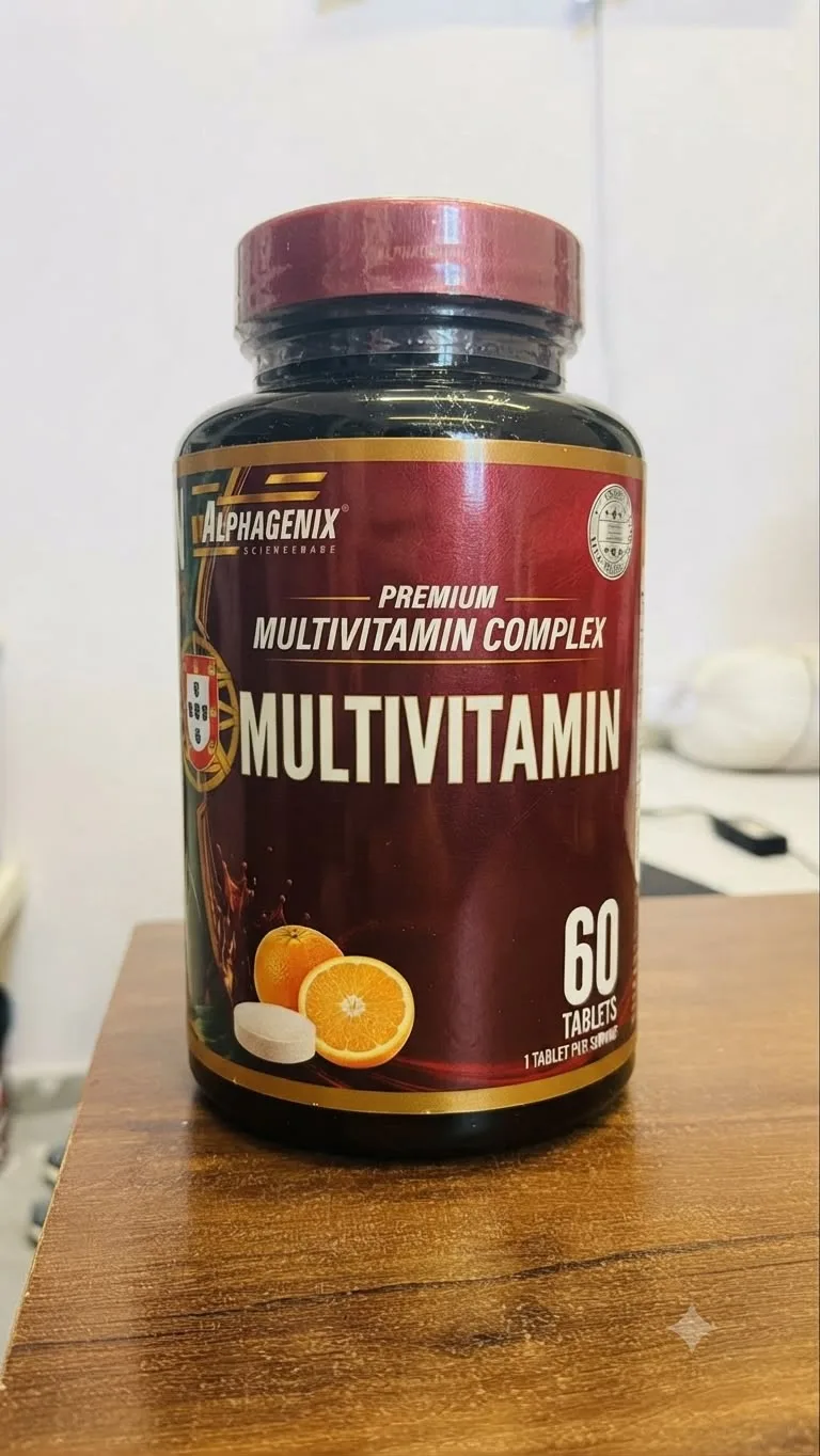 Alphagenix Premium Multivitamin Complex 60 Tablets — Imported from Portugal
